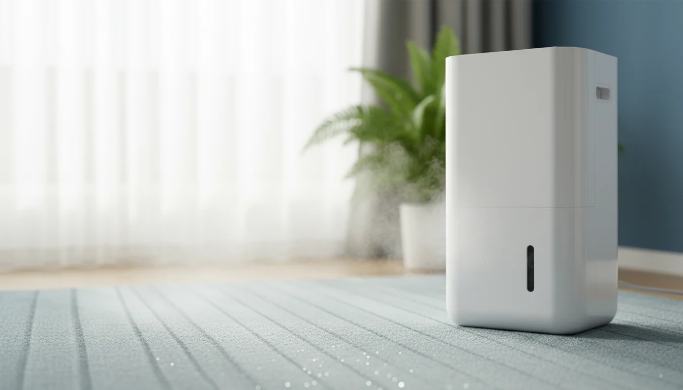 dehumidifier after carpet cleaning - featured image for guide