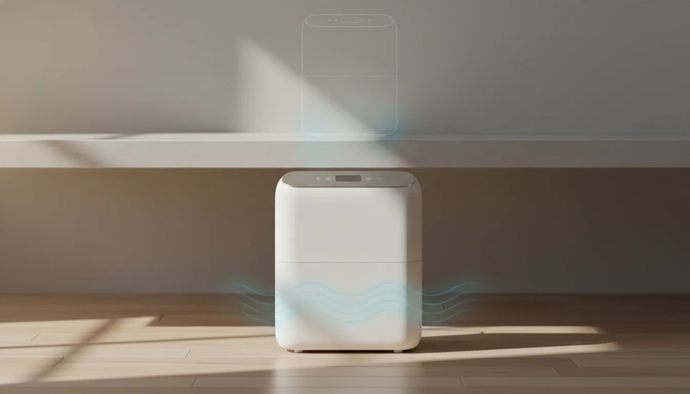 dehumidifier on top or bottom floor - featured image for guide