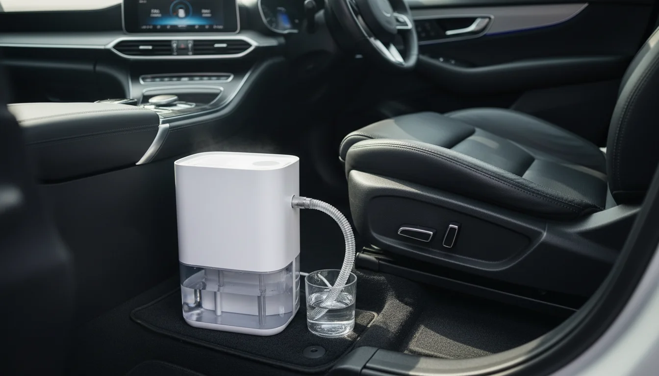 dehumidifier to dry out car - featured image for guide